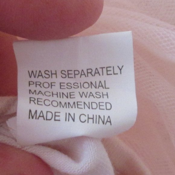 SHEIN Girls Pink Leotard Mesh Tutu White Geese Gray Clouds Print Size 90… - Picture 9 of 9